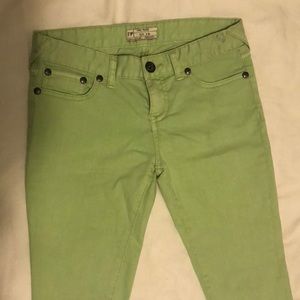 Free people colored jeans